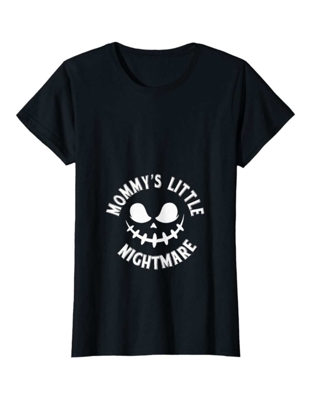 Mommy's Little Nightmare Black Graphic Tee maternity